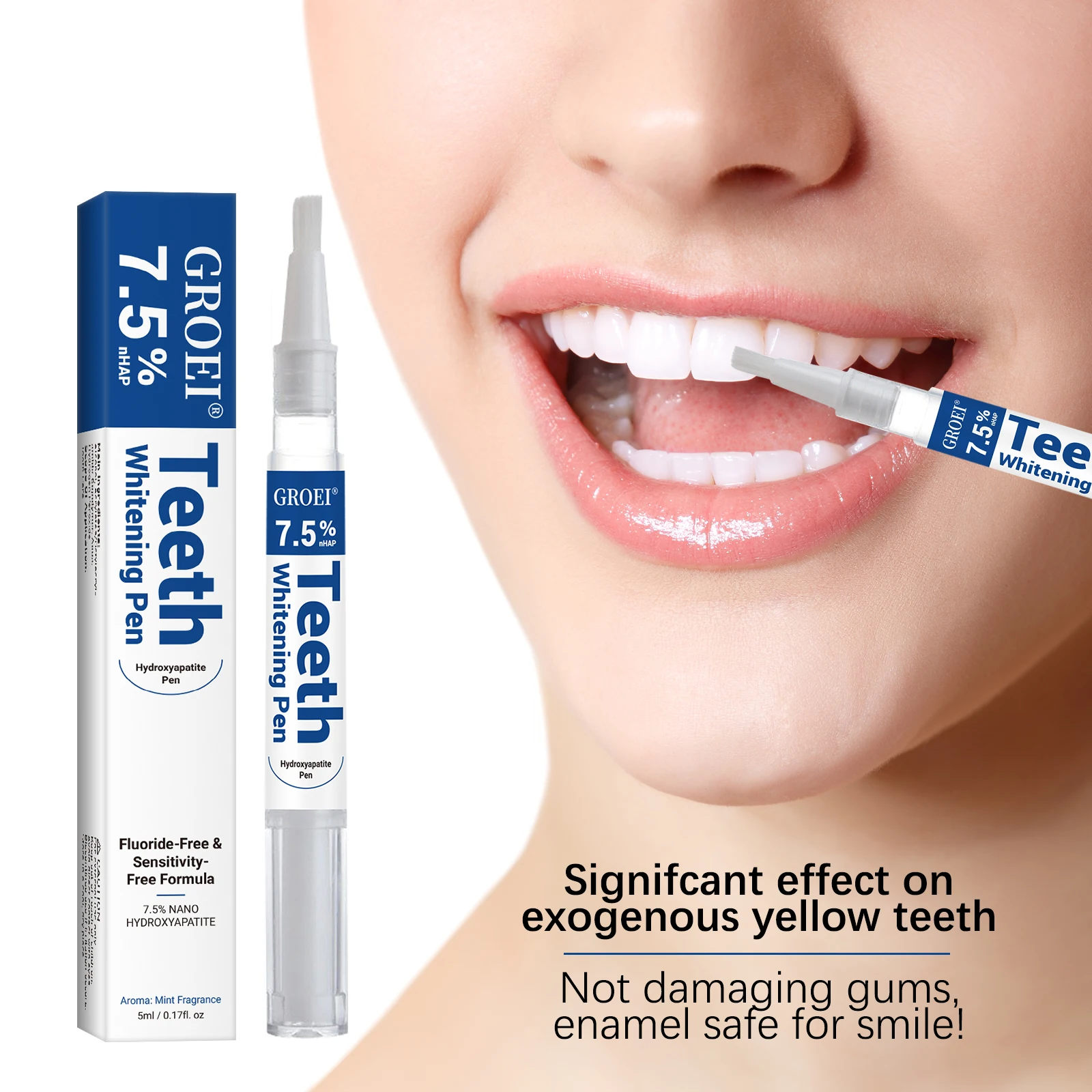 Teeth Whitening Doctor - Pena Pemutih Gigi Hidroksiapatit Pena Gel