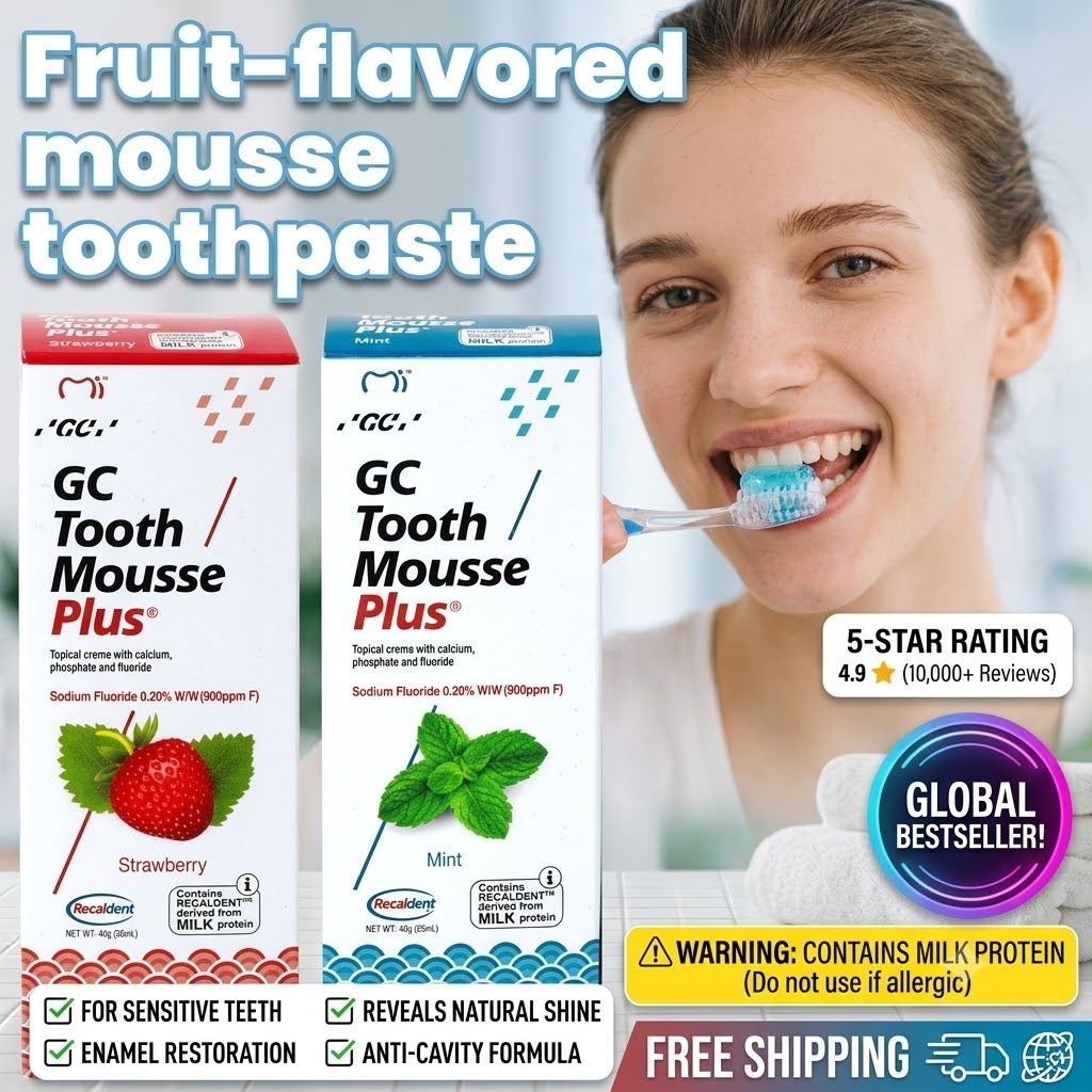 Teeth Whitening Mousse - Pasta Gigi Mousse Rasa Buah GC