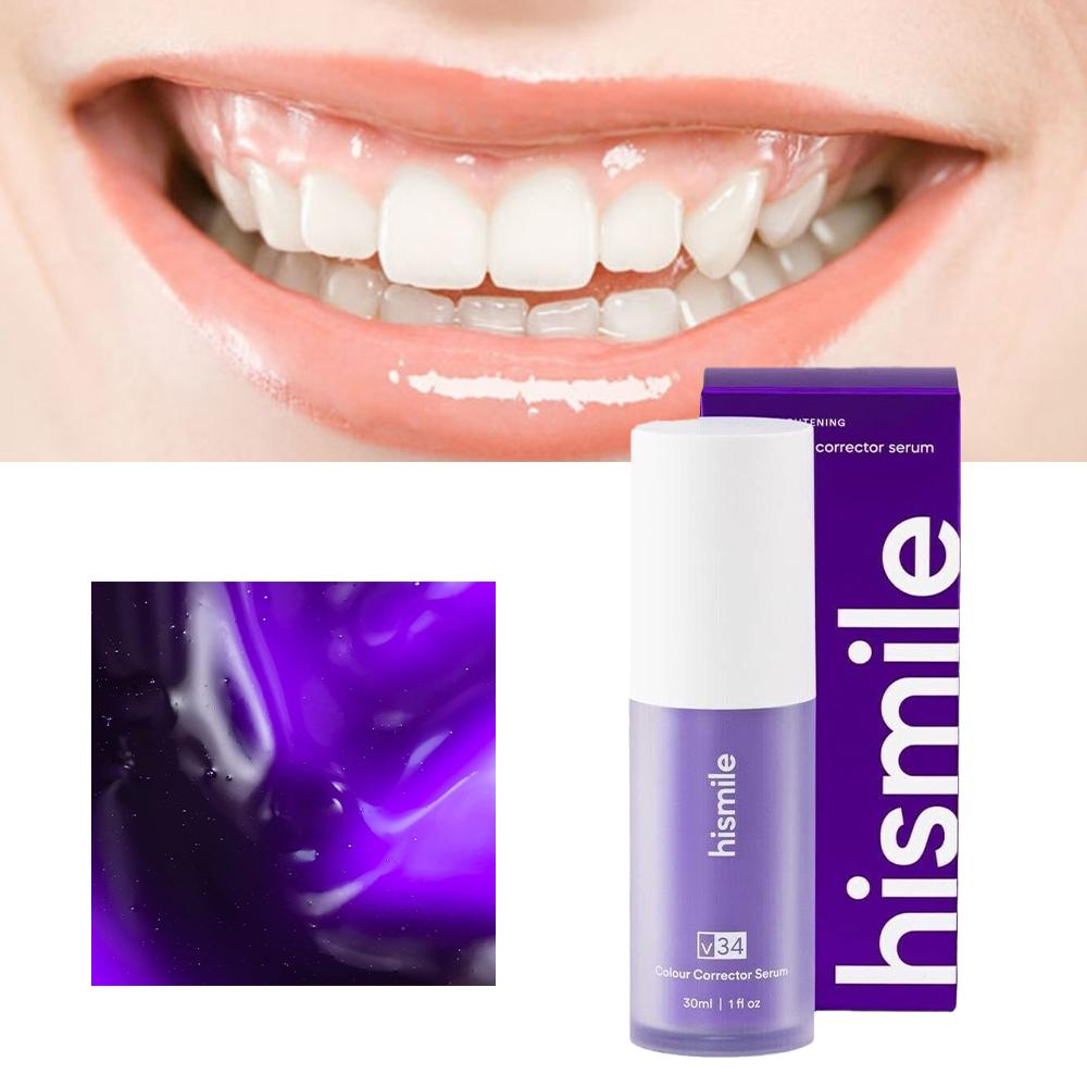 Teeth Whitening Treatment - Pasta Gigi Pemutih Hismile V34 Brightening