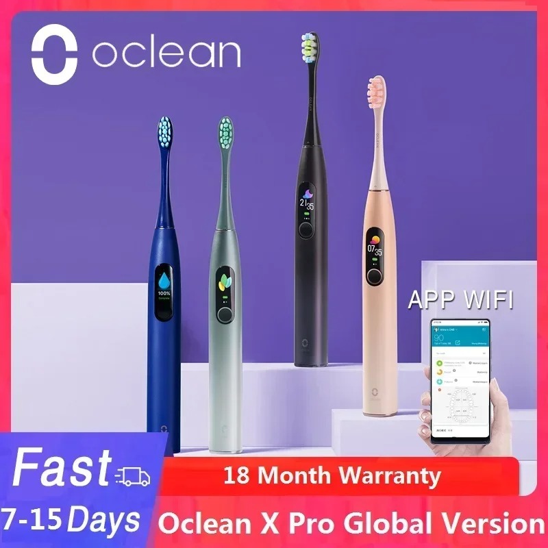 Teeth Whitening App - Oclean X Pro Sonic Sikat Gigi