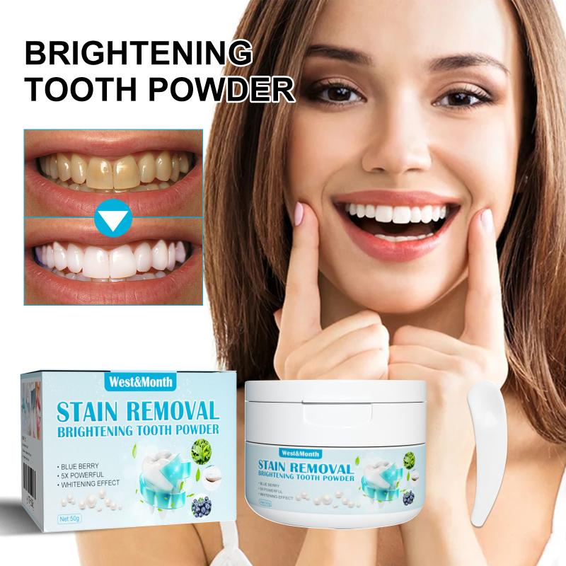 Teeth Whitening With Baking Soda - Bubuk Gigi Soda Kue Blueberry Pemutih
