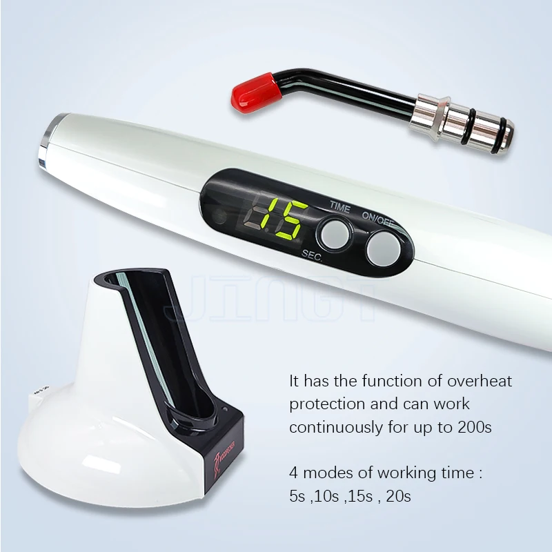 Teeth Whitening With Led Light - Lampu Pengering Gigi Woodpecker LED B