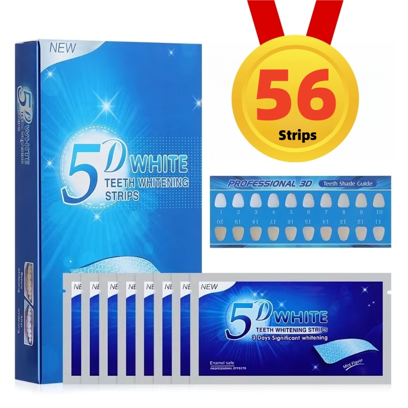 Teeth Whitening Gel Refills - Strip pemutih gigi 5D, Strip Gel