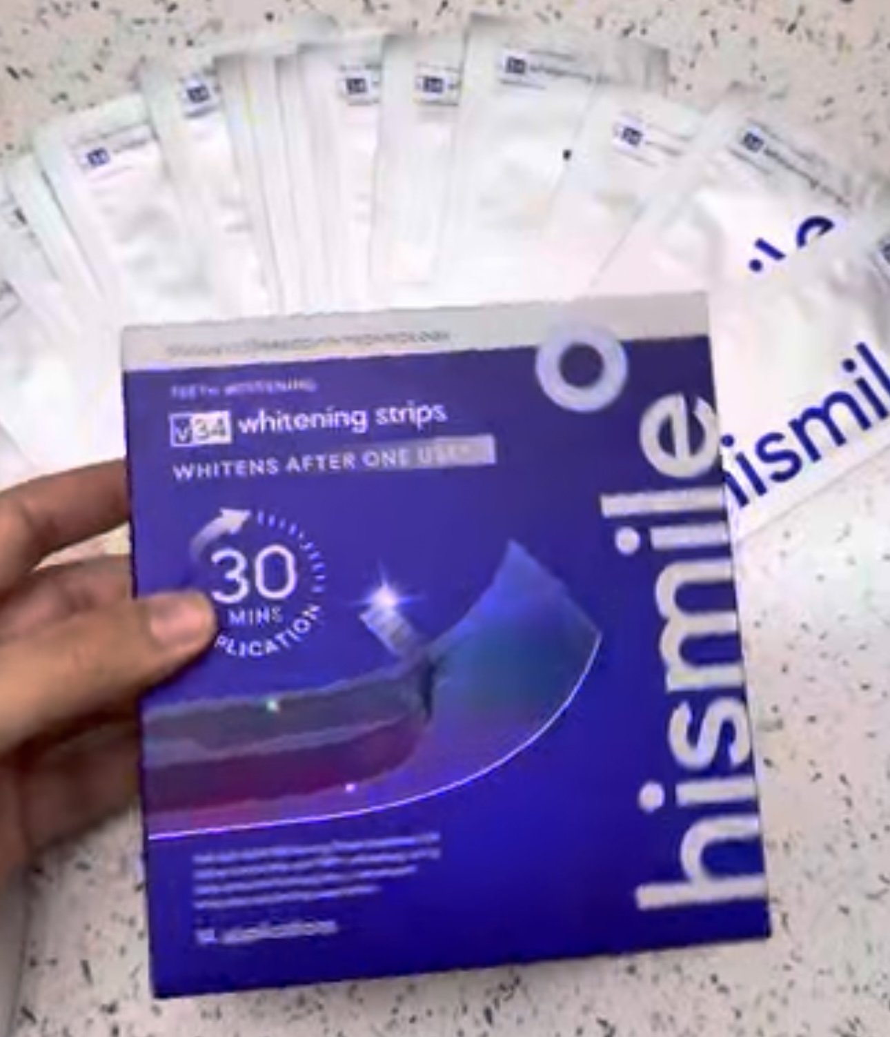Whitening Mouthwash - Hismile V34 Strip Pemutih Gigi 30ml