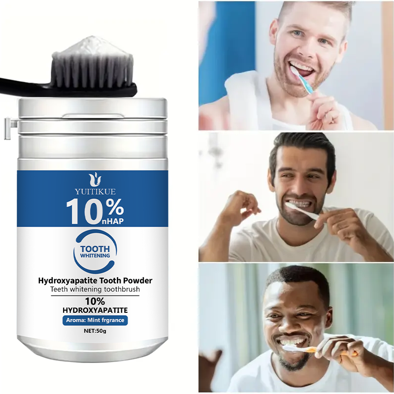 YUTIKUE 10% nHAP Bubuk Gigi 50 - Teeth Whitening App ulasan dan harga