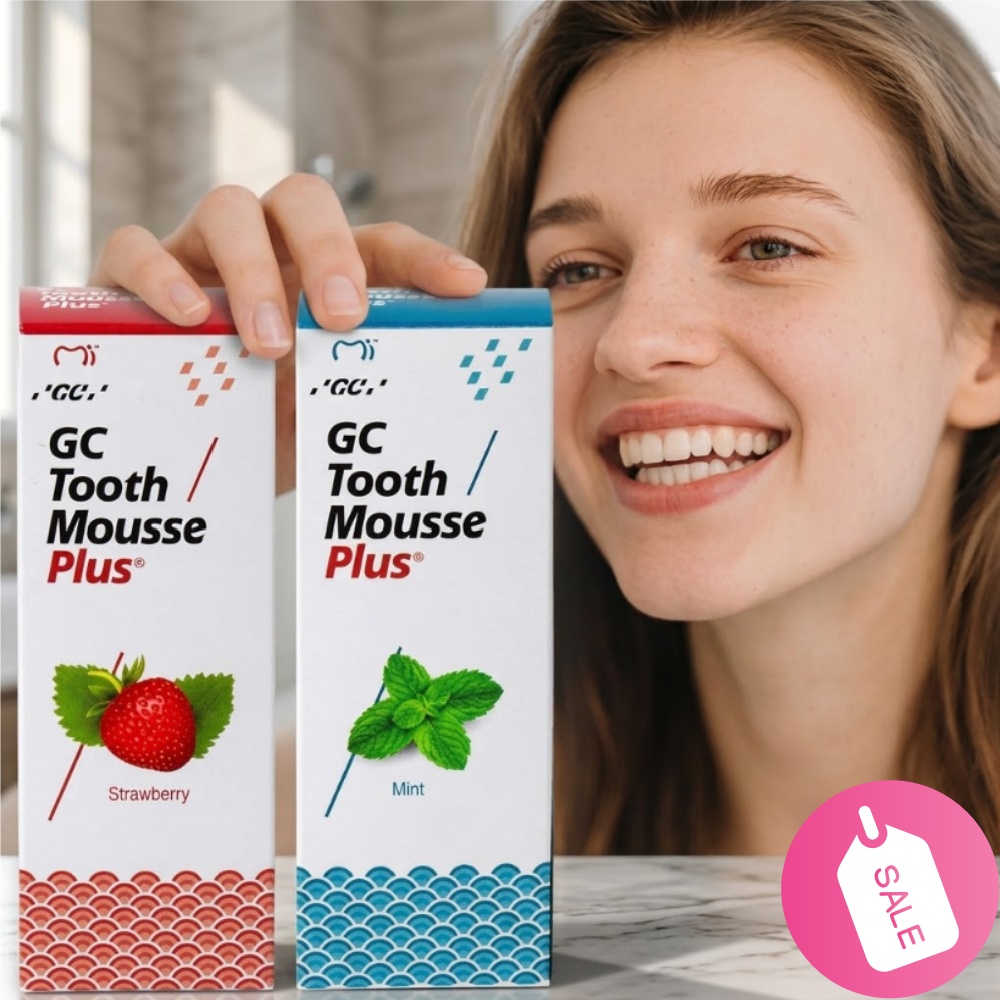 Pasta Gigi Mousse Rasa Buah GC - Teeth Whitening Mousse ulasan dan harga