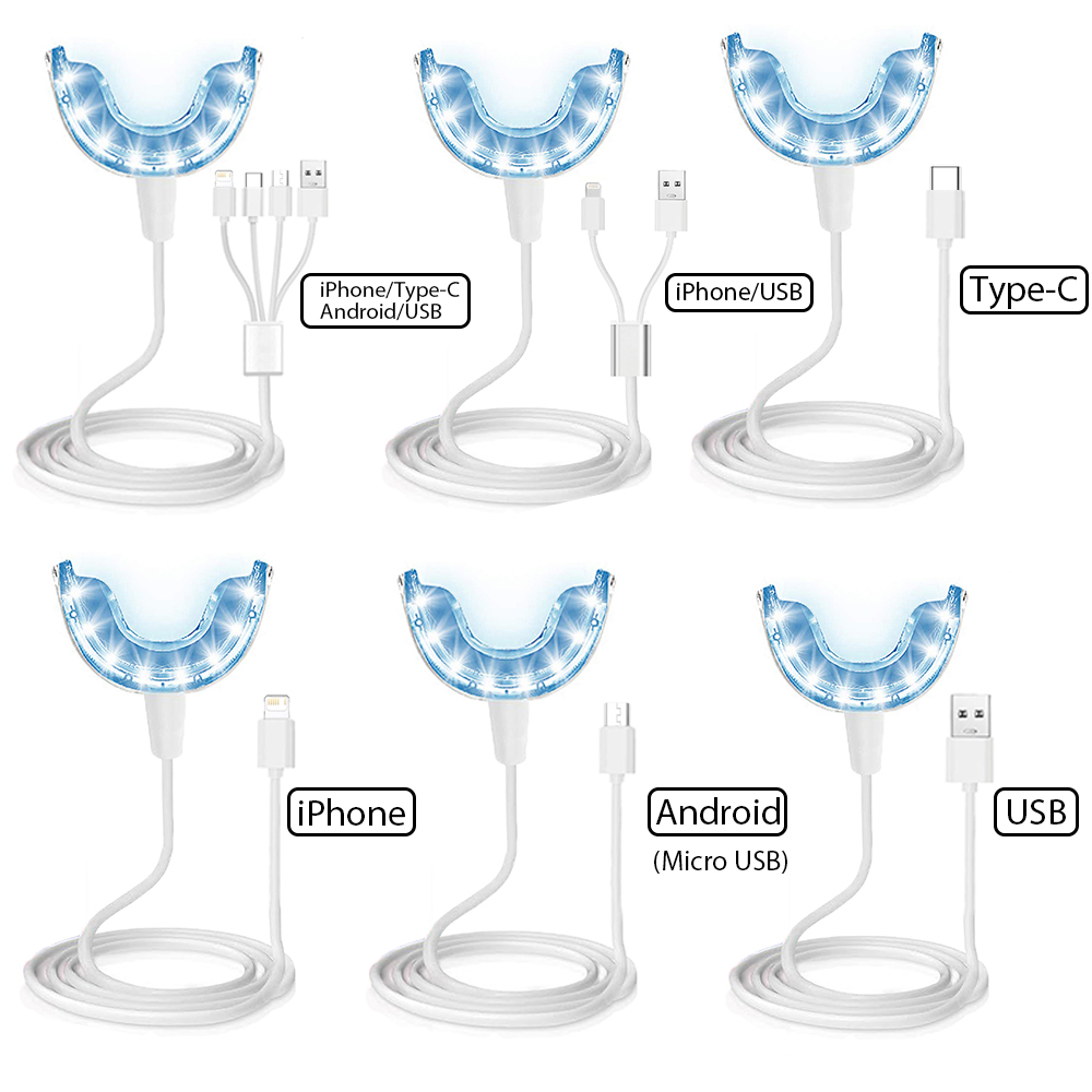Kit Pemutih Gigi Vaclav 16 LED - Teeth Whitening Uv ulasan dan harga