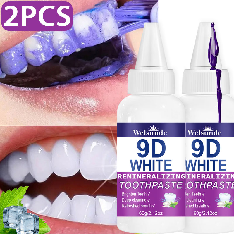 2PCS Pasta Gigi Pemutih untuk  - Teeth Whitening Treatment ulasan dan harga