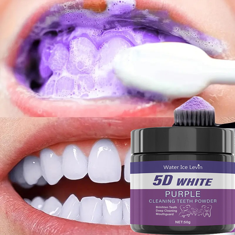 Bubuk Pemutih Gigi 5D. Formula - Teeth Whitening With Baking Soda ulasan dan harga