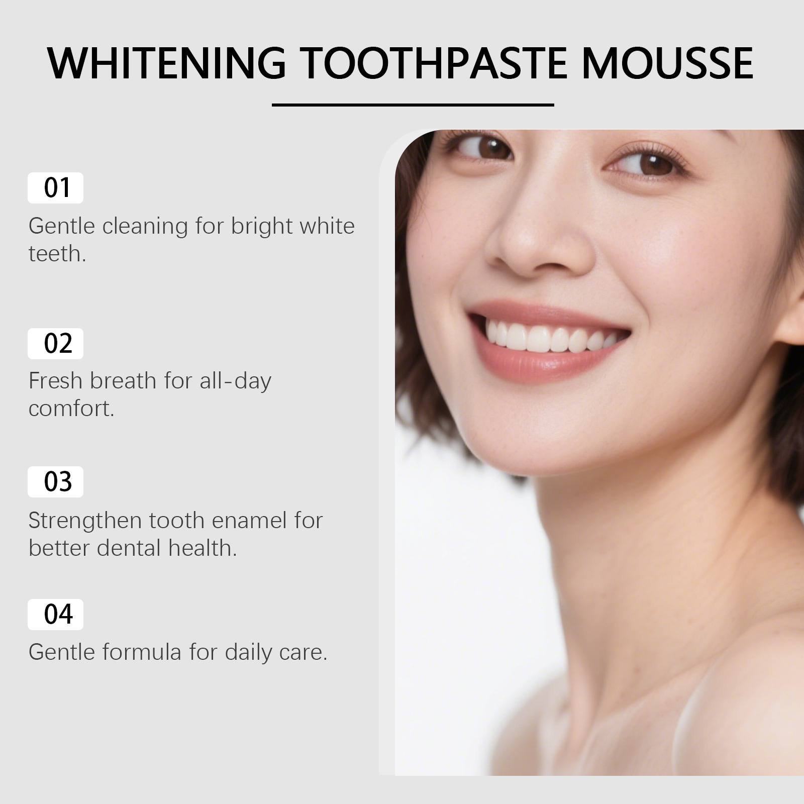 Pasta Gigi Pemutih Cerah Hydro - Teeth Whitening Mousse ulasan dan harga