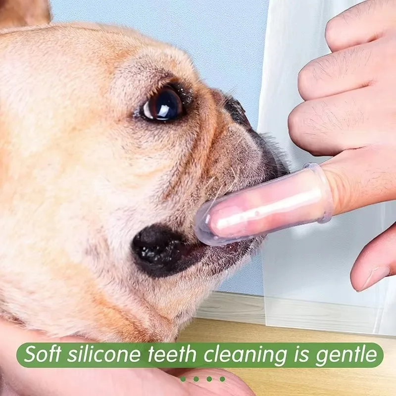 Sikat Gigi Jari Hewan Pelihara - Teeth Whitening Mouthwash ulasan dan harga