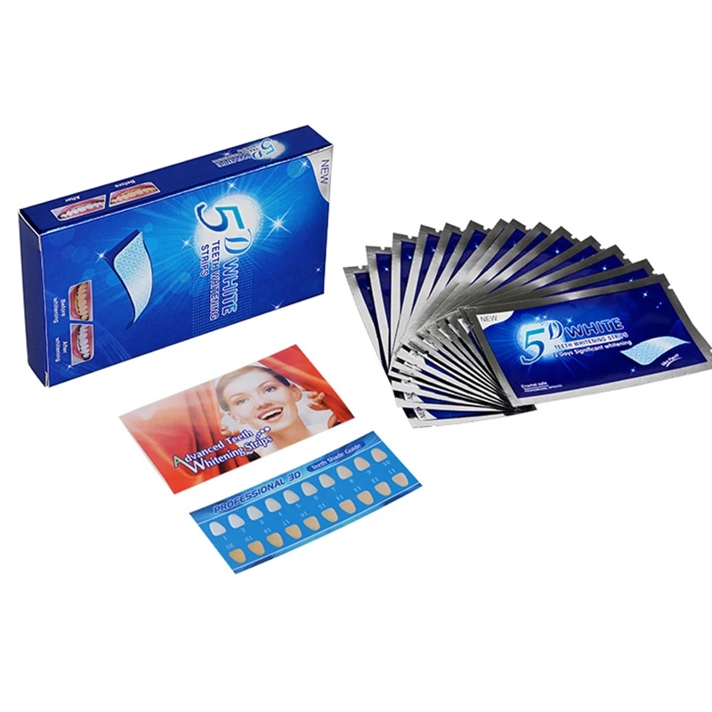 Strip pemutih gigi 5D, Strip G - Teeth Whitening Gel Refills ulasan dan harga