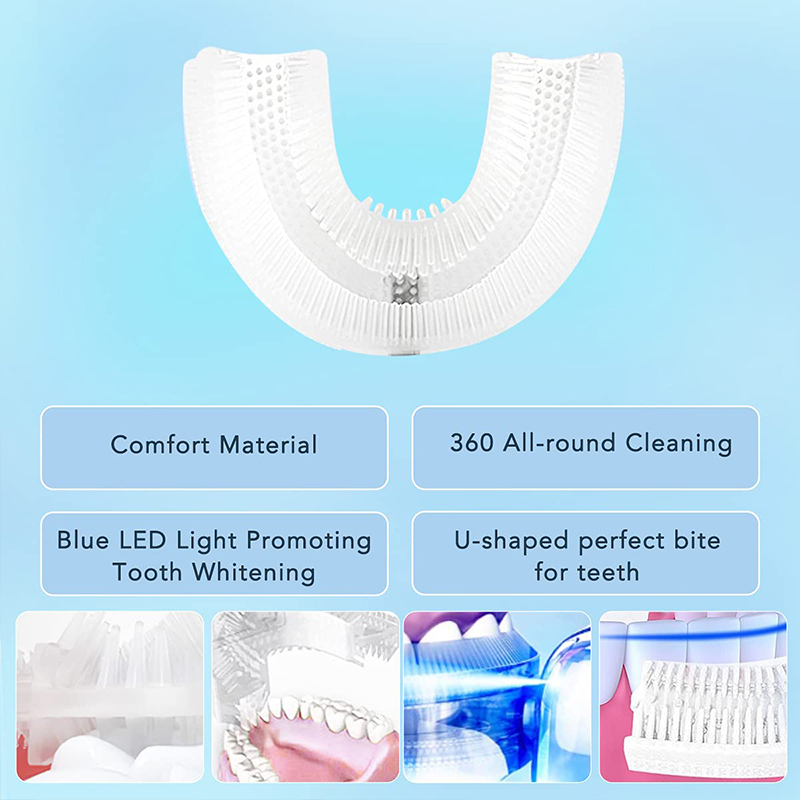 Lampu Pemutih Gigi Bentuk U Is - Teeth Whitening Quick ulasan dan harga