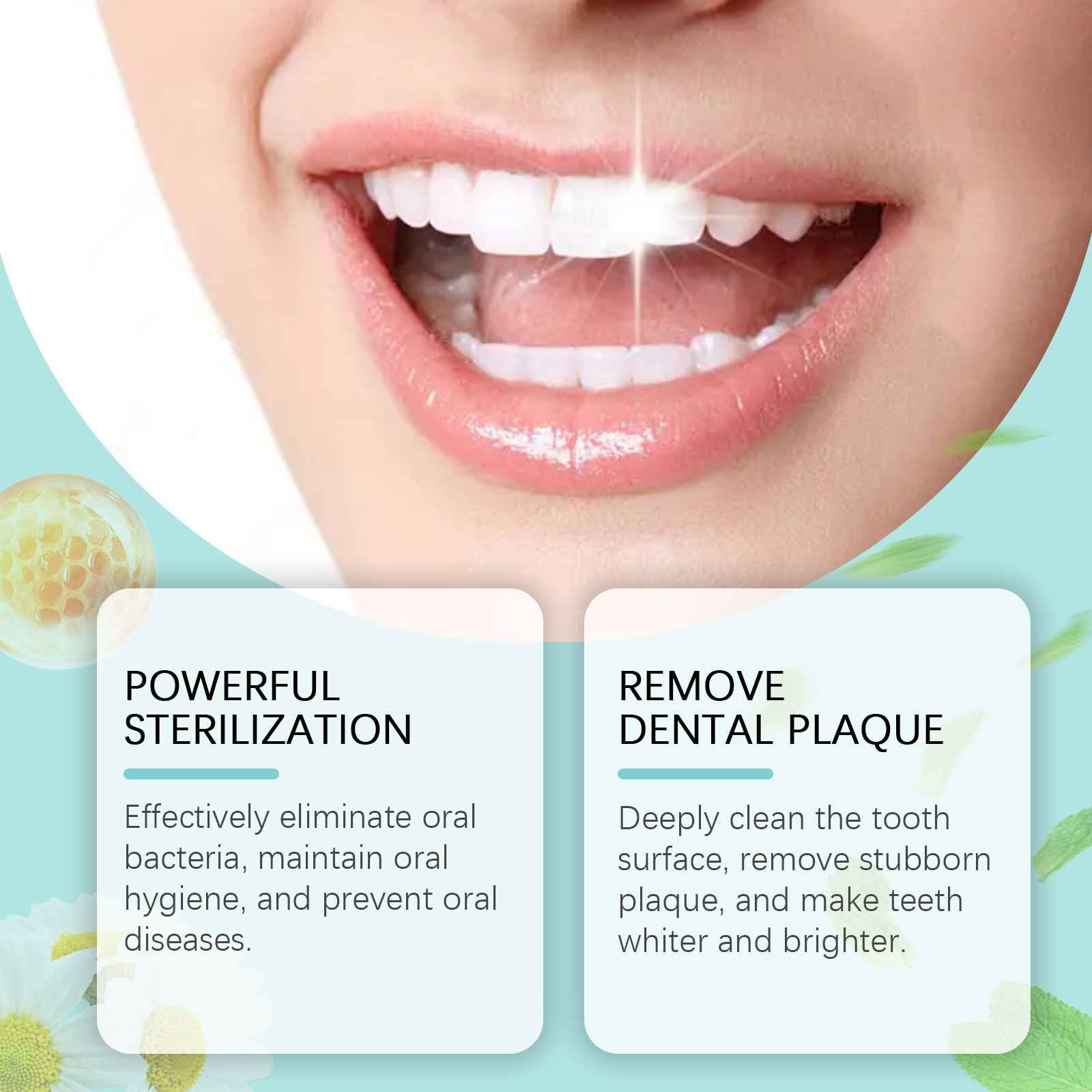 Busa Mousse Pemutih Gigi Pembe - Teeth Whitening Mousse ulasan dan harga