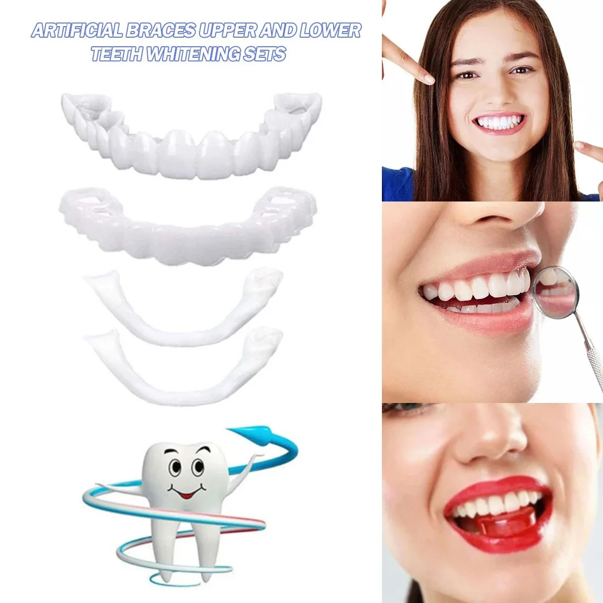 Veneer Gigi Pemutih Gigi Tirua - Teeth Whitening Veneers ulasan dan harga