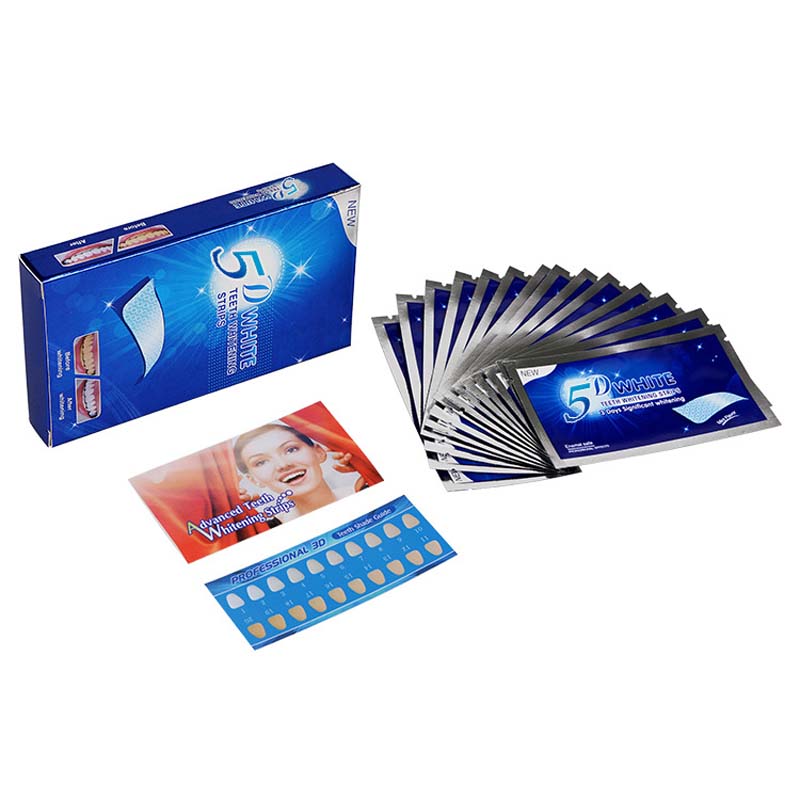 Kit Pemutih Gigi Gel 5d Strip  - Teeth Whitening Gel Refills ulasan dan harga