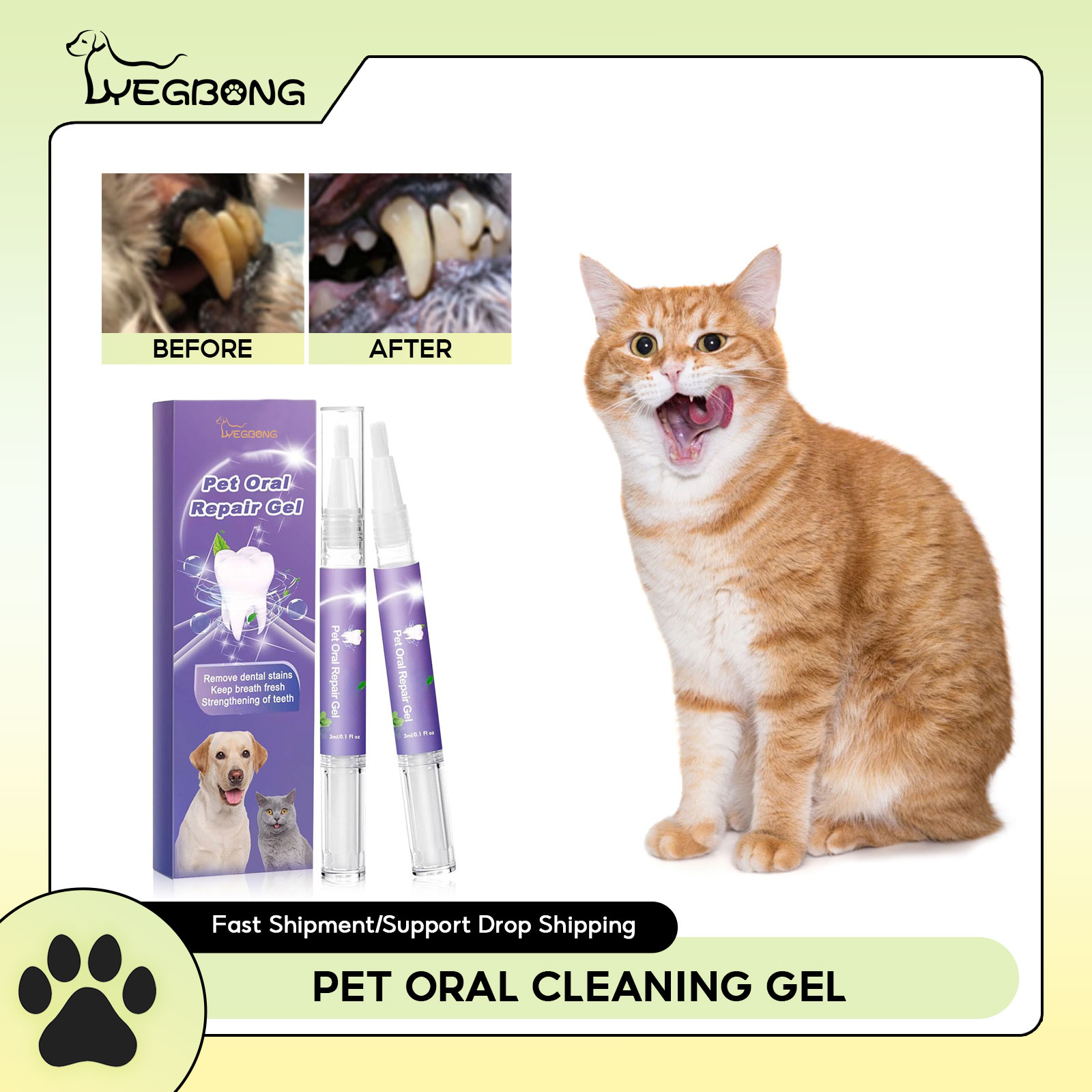 Gel perbaikan mulut hewan peli - Teeth Whitening App ulasan dan harga