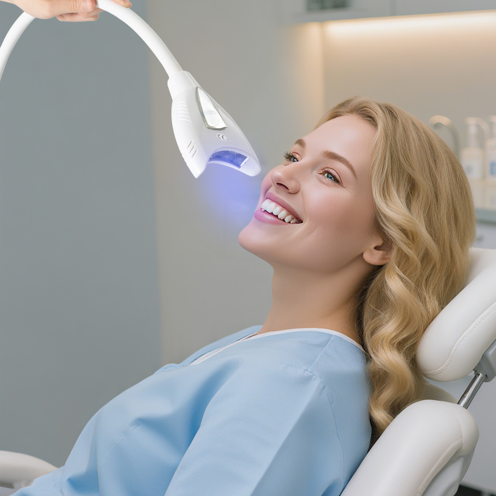 Mesin Pemutih Gigi dengan Stan - Teeth Whitening Doctor ulasan dan harga