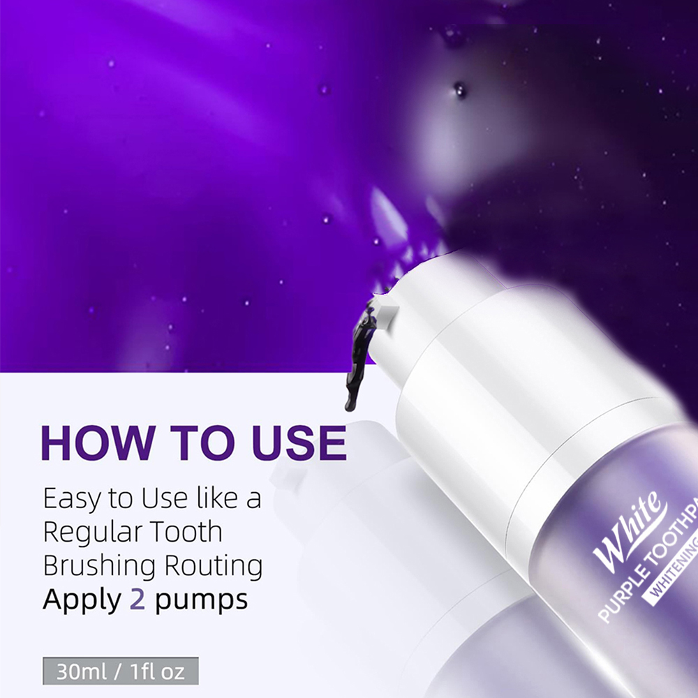 Pasta Gigi Pemutih Ungu 30ml P - Teeth Whitening Treatment ulasan dan harga