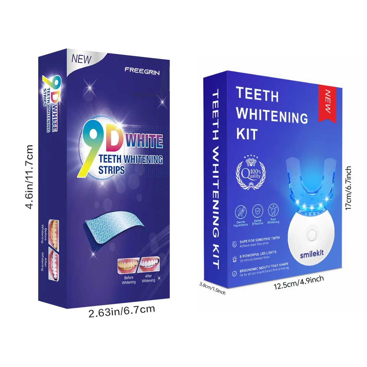 Kit pemutih gigi-5X lampu LED  - Teeth Whitening Uv ulasan dan harga