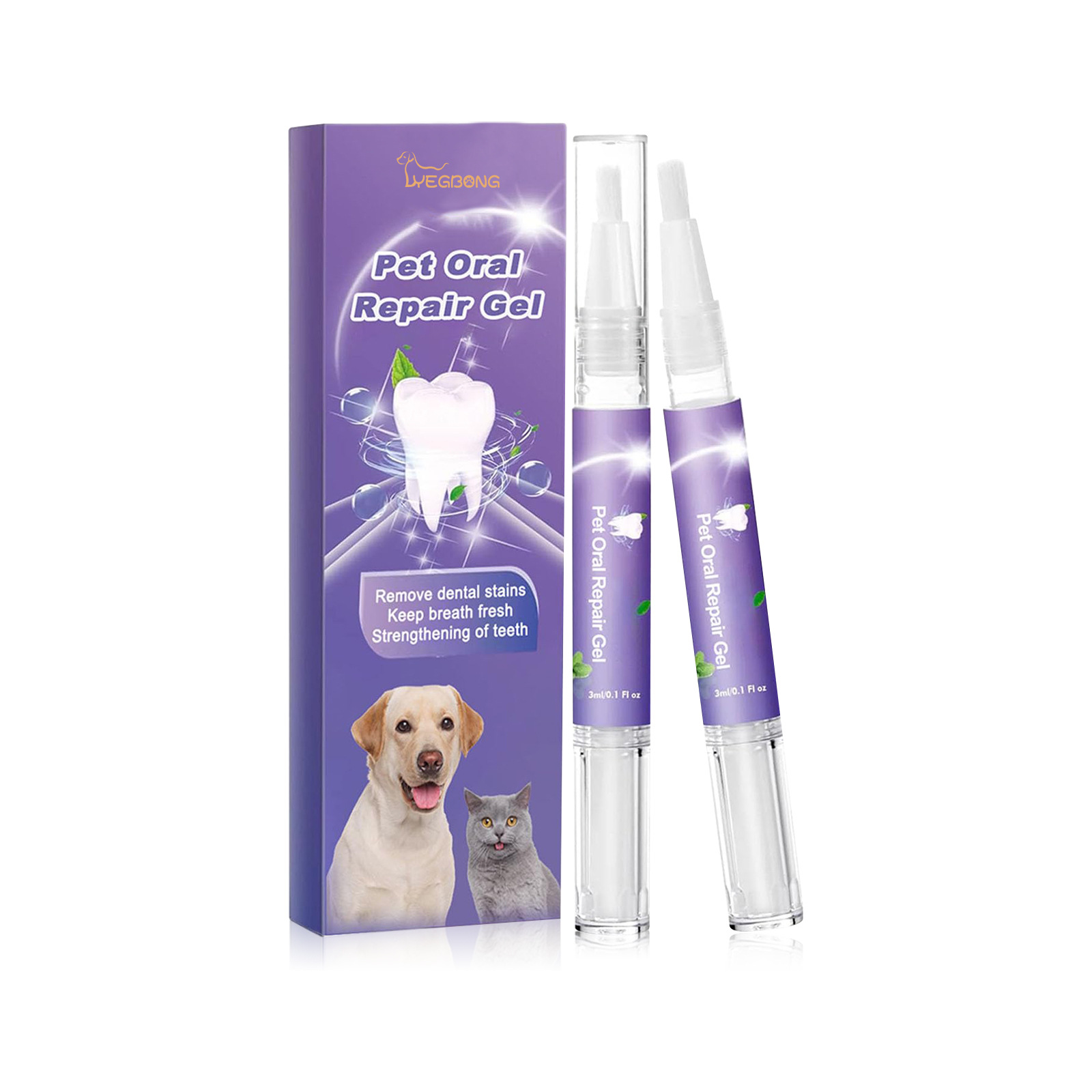 Gel perbaikan mulut hewan peli - Teeth Whitening App ulasan dan harga