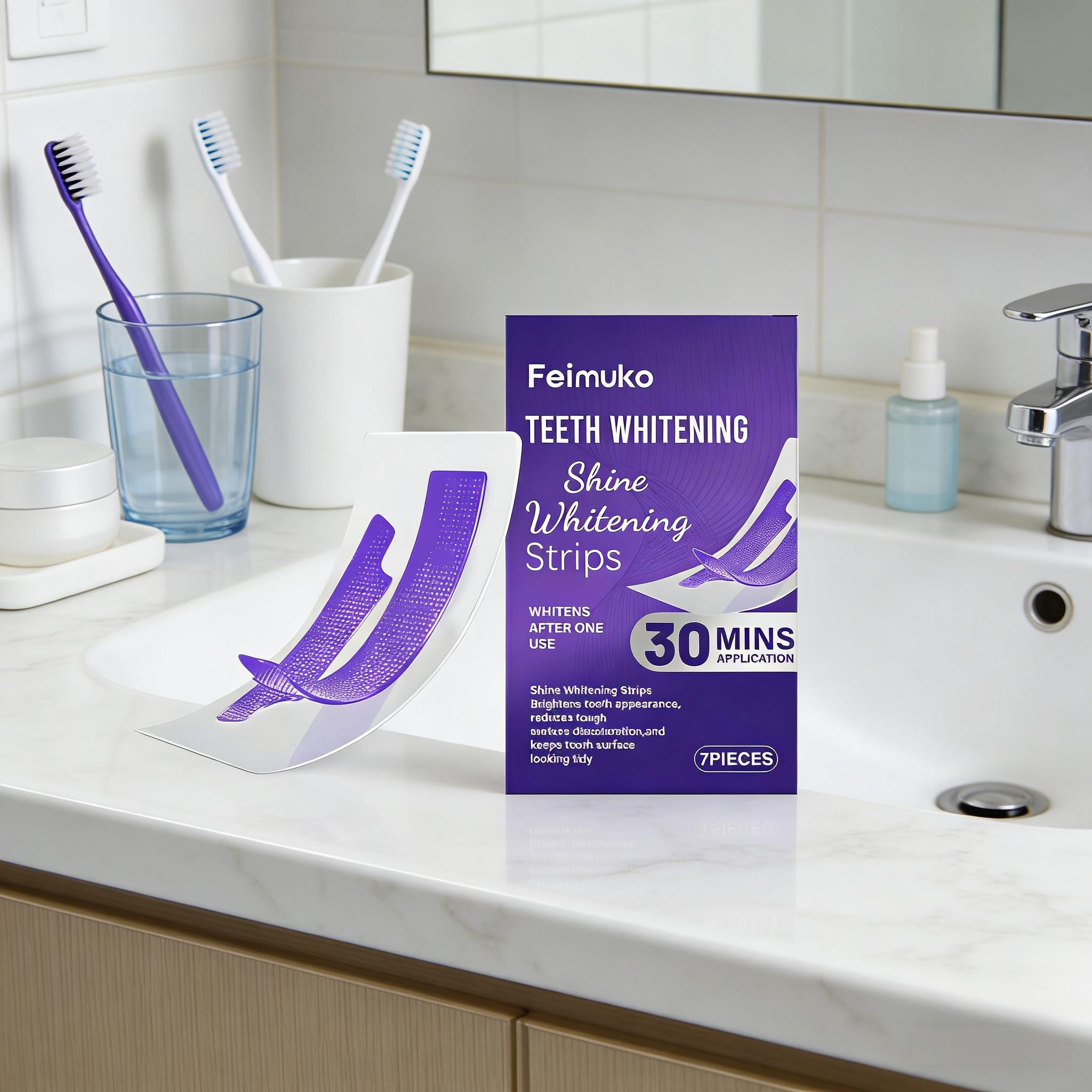 Strip Pemutih Gigi Mengurangi  - Teeth Whitening At Home ulasan dan harga
