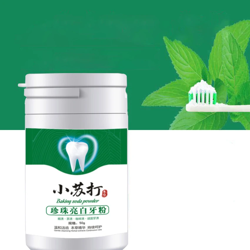 Bubuk Pemutih Gigi Soda Kue, P - Teeth Whitening With Baking Soda ulasan dan harga