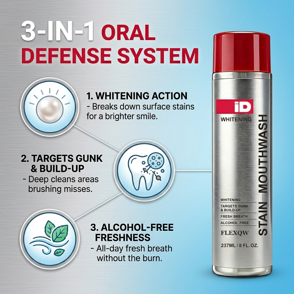 Hismile ID Whitening Stain Mou - Whitening Mouthwash ulasan dan harga