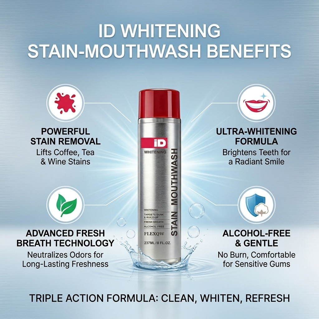 Hismile ID Whitening Stain Mou - Whitening Mouthwash ulasan dan harga