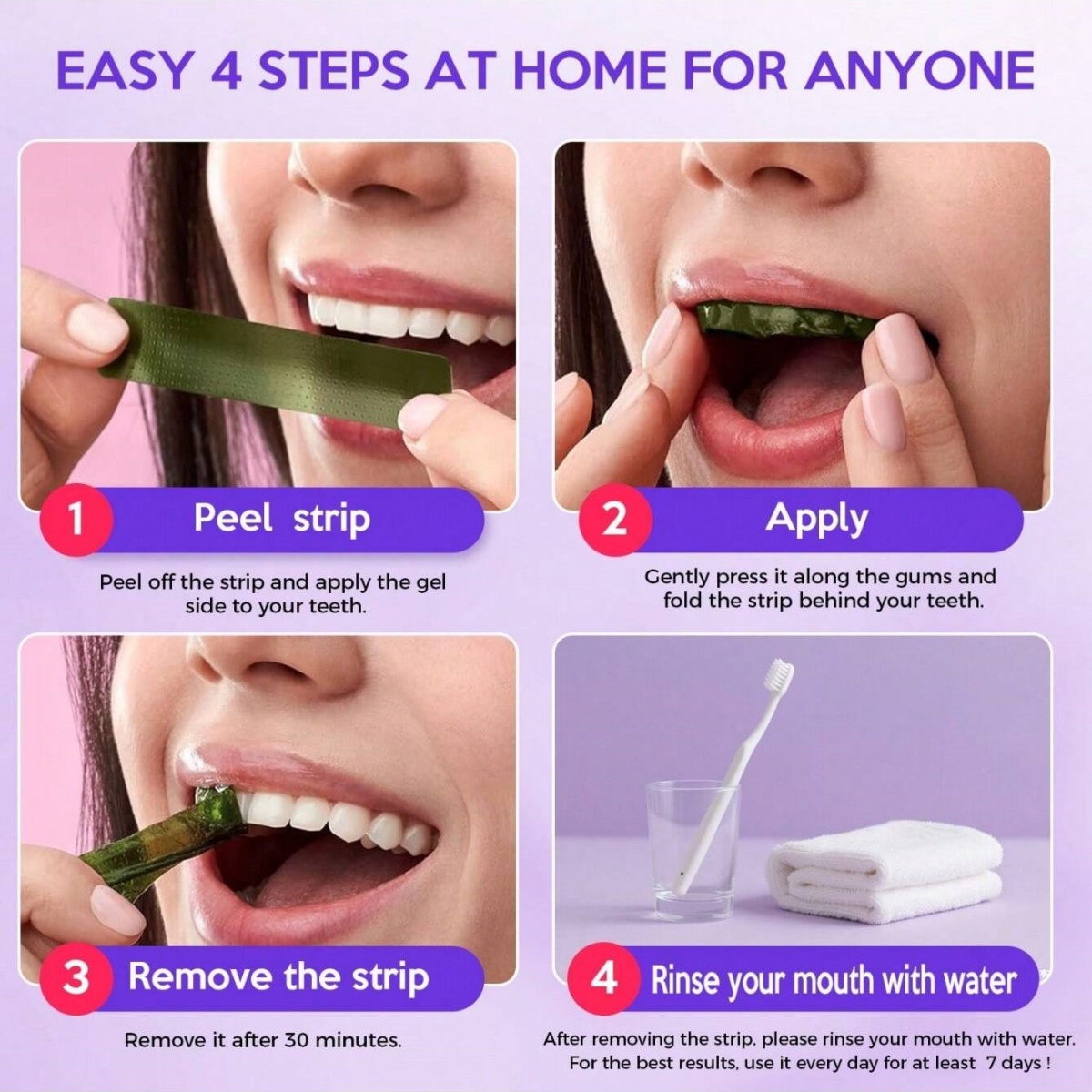 Stiker Gigi Pemutih Mewah 7/14 - Teeth Whitening Gel Refills ulasan dan harga