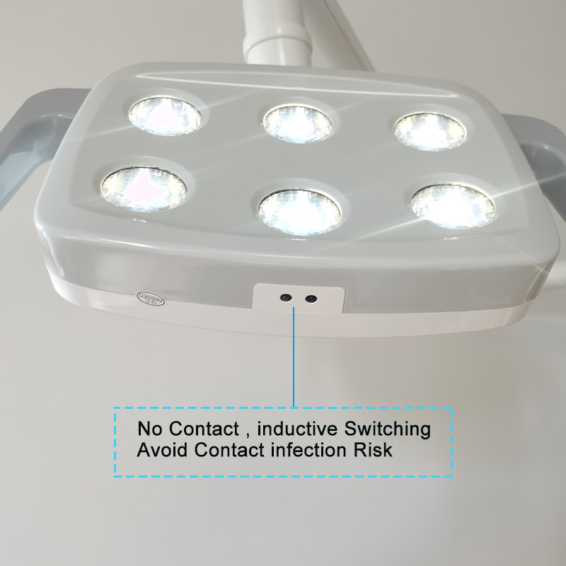Lampu LED Dental 6LED, lampu m - Teeth Whitening With Led Light ulasan dan harga