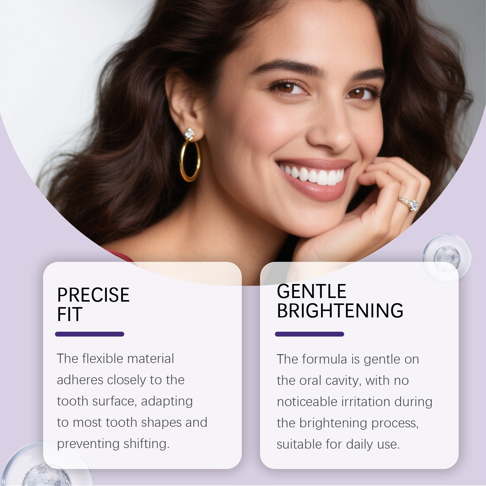 Strip Pemutih Gigi Ungu – 30 M - Teeth Whitening Quick ulasan dan harga