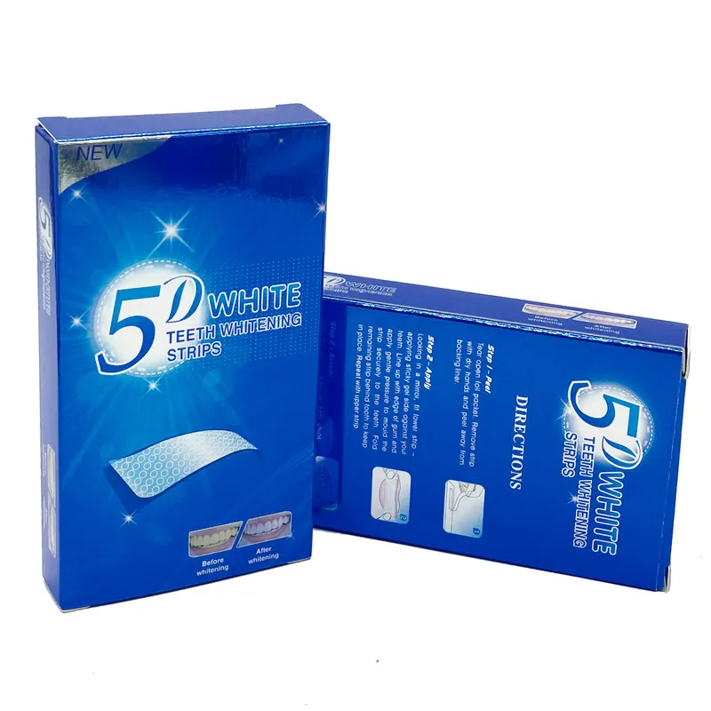Kit pemutih gigi gel 5D strip  - Teeth Whitening Gel Refills ulasan dan harga