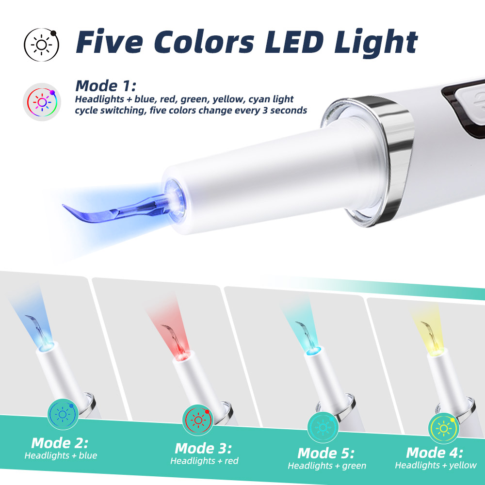 5 Lampu LED Pembersih Gigi Ult - Teeth Whitening Mouthwash ulasan dan harga