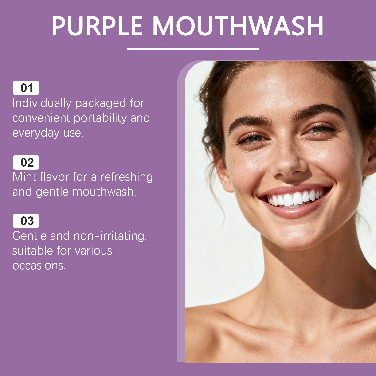Obat Kumur Ungu Pengoreksi War - Whitening Mouthwash ulasan dan harga