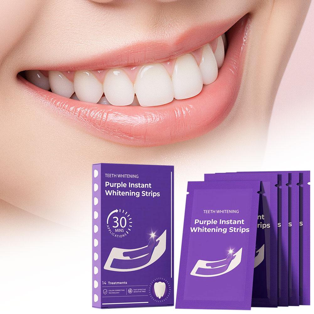 V34 Strip Pemutih Gigi - Strip - Teeth Whitening At Home ulasan dan harga