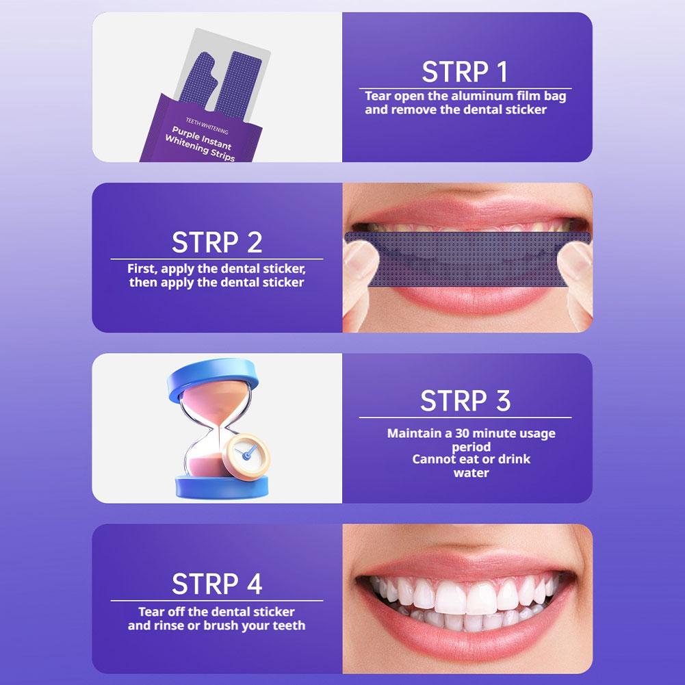 V34 Strip Pemutih Gigi - Strip - Teeth Whitening At Home ulasan dan harga