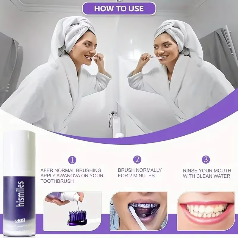 Pasta Gigi Pemutih Ungu Pember - Teeth Whitening Treatment ulasan dan harga