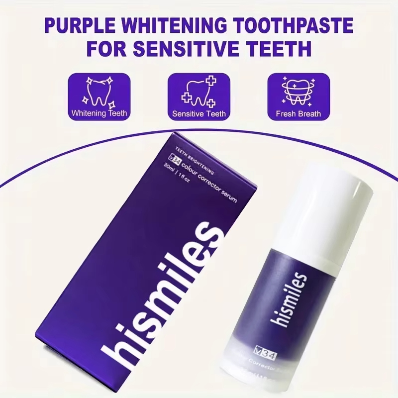 Pasta Gigi Pemutih Ungu Pember - Teeth Whitening Treatment ulasan dan harga